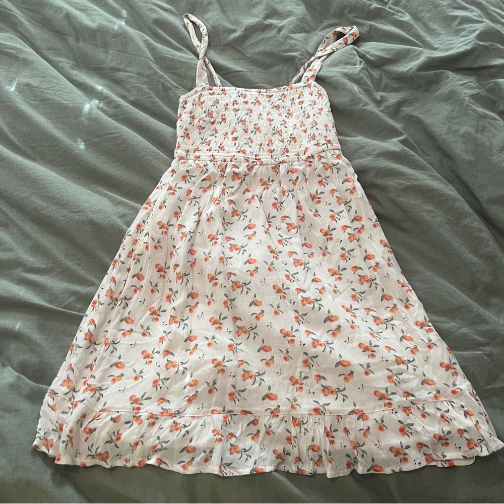 Abercrombie Smocked Peach Dress